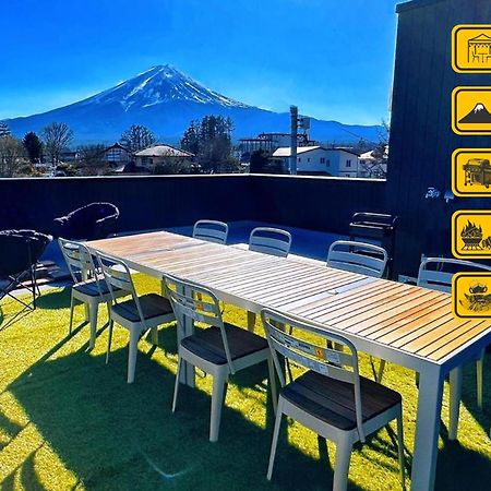 ヴィラ山間堂panorama Villa Bbq Bonfire Fuji View Annovillas Sankando Fujikawaguchiko Exterior foto