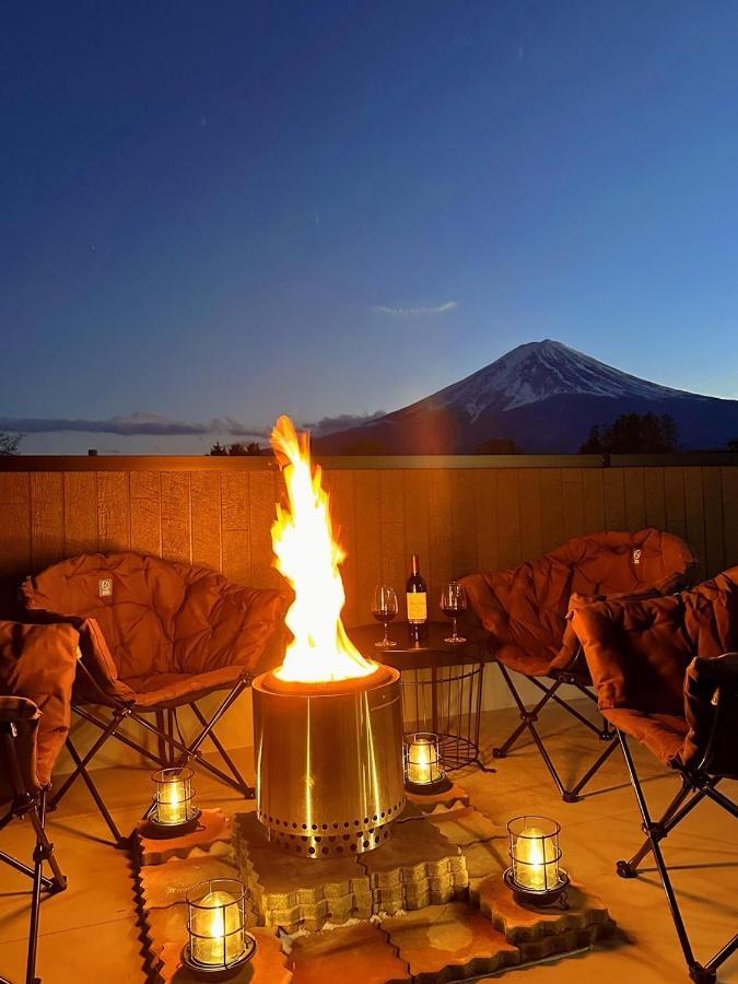 ヴィラ山間堂panorama Villa Bbq Bonfire Fuji View Annovillas Sankando Fujikawaguchiko Exterior foto