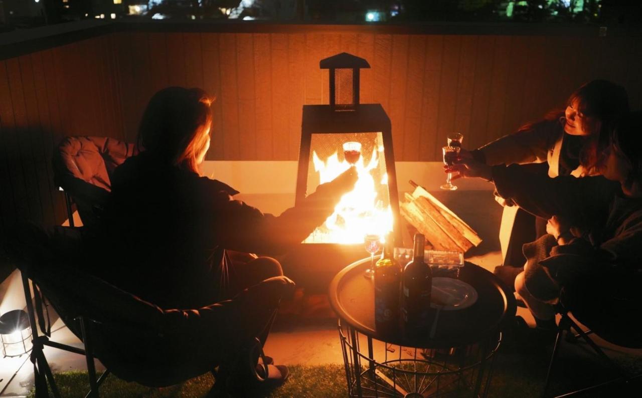 ヴィラ山間堂panorama Villa Bbq Bonfire Fuji View Annovillas Sankando Fujikawaguchiko Exterior foto
